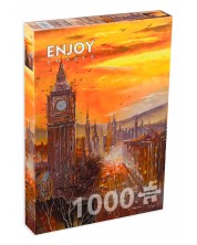 Puzzle Enjoy din 1000 de piese - Seara londoneză -1